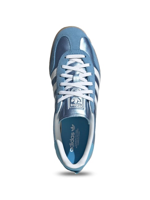 adidas gazelle silver green womens Adidas Gazelle Indoor Cream White Collegiate Green Gum main image 1