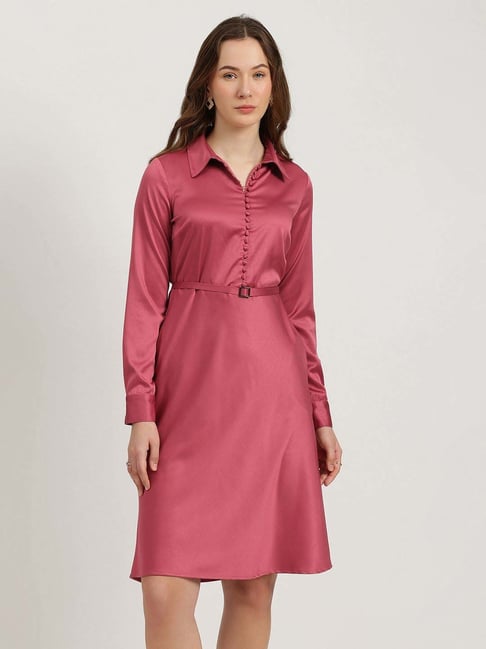 Fablestreet Red Regular Fit Dress-picture-22
