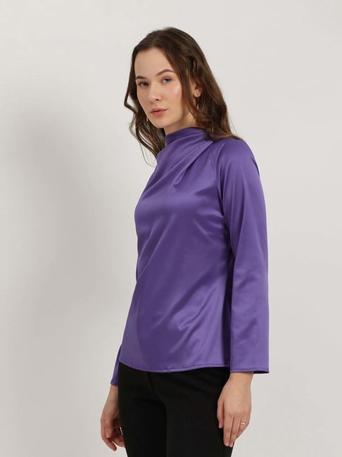 fable street Fablestreet Purple Regular Fit Top-picture-44