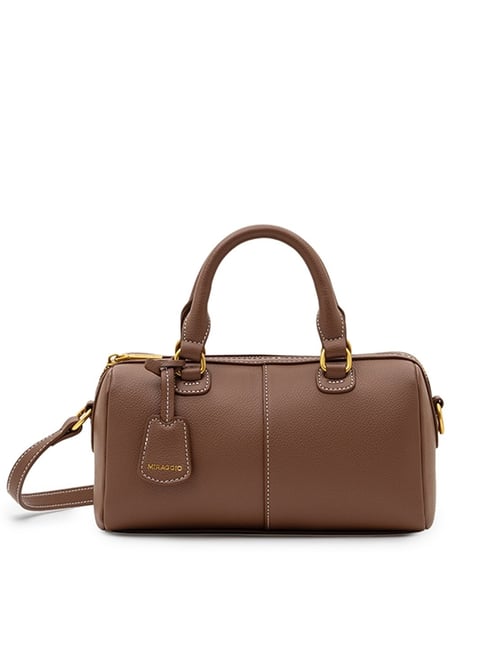 Miraggio Brown Sling Handbag