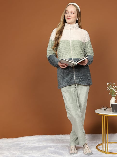 Madame M Secret Pink Regular Fit Nightsuit-picture-12