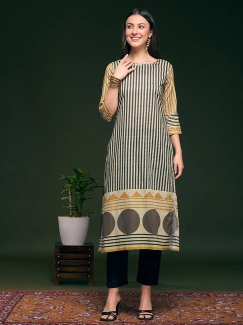 Fashor Multi Cotton Solid Kurti