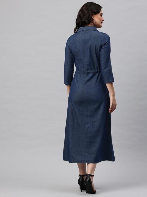 Shop Turquoise Dresses Online | Tata CLiQ Fashion