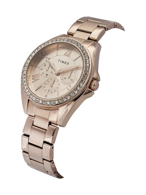 Timex TWEL253SMU01 Multifuntion Analog Watch For Women