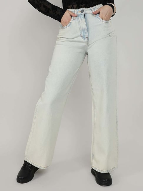 Campus Sutra Blue Regular Fit Jeans-picture-40