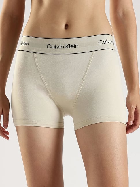 Calvin Klein Underwear Beige Cotton Panty-picture-21