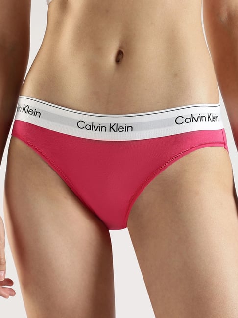 Calvin Klein Underwear Pink Cotton Panty-picture-47