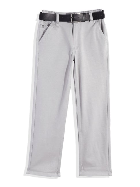 Cavio Boys Grey Regular Fit Pant-picture-22