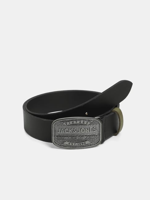 Jack & Jones Jet Black Belt