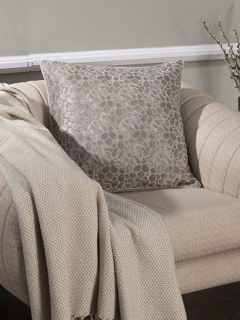 Maspar Grandeur Neutral Cotton Printed Cushion Covers-picture-20