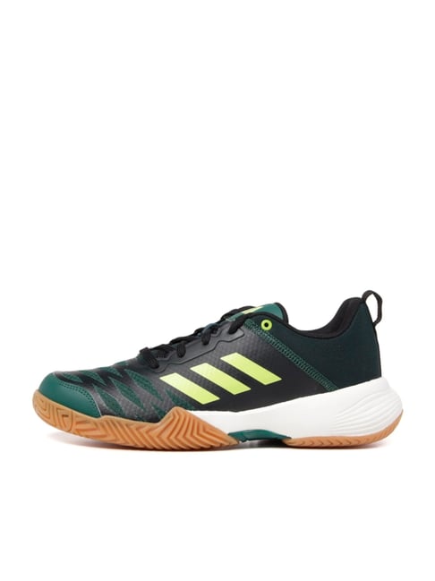 ADIDAS Men's INDOOR REEL Green Indoor Court Shoes-picture-45