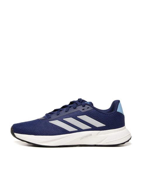 ADIDAS Men's LightRun Zoomer Blue Running Shoes-picture-22