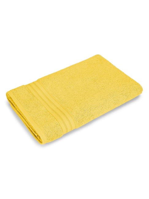 Layers Home Easy Yellow Cotton Bath Towel-picture-18