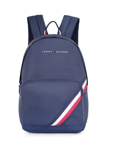 TOMMY HILFIGER Navy Roselle Plus Striped Backpack