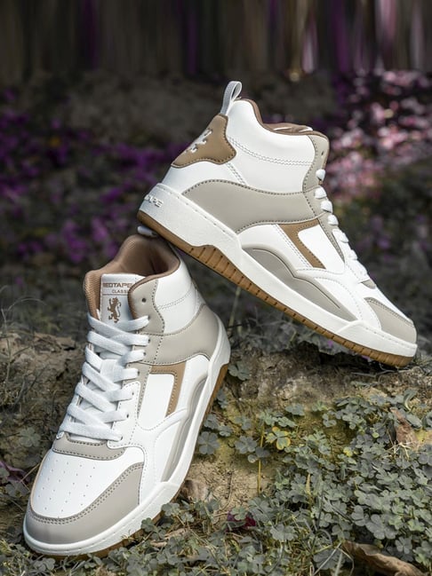 Red Tape Women's Edge Elevate Series Beige Casual Sneakers