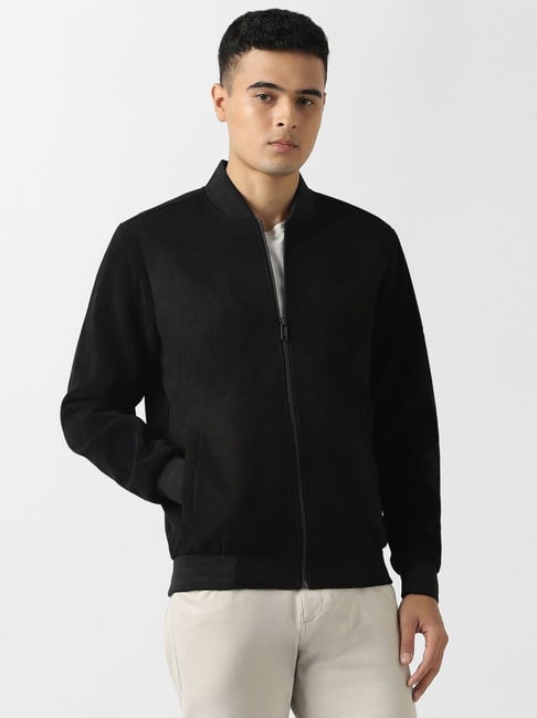 Van Heusen Black Regular Fit Jacket-picture-27