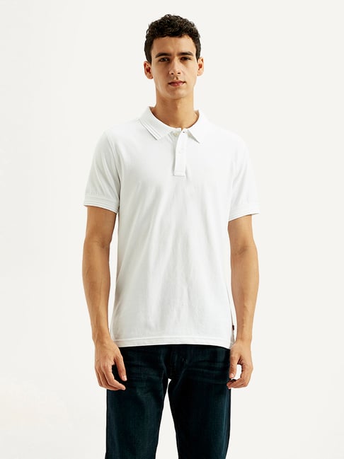 Levi's Men's Solid Slim Fit Polo T-shirt-picture-13
