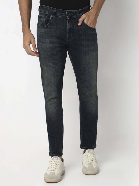 Spykar Vintage Blue Slim Fit Jeans-picture-44