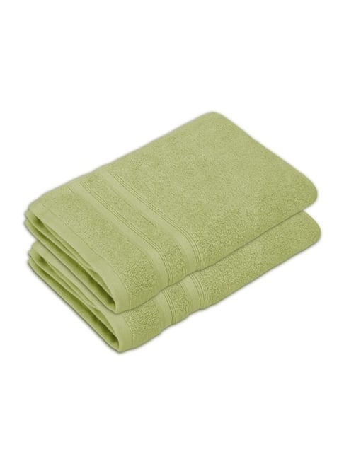 Boutique Living Zen Living Green Cotton Blend Hand Towels - Set of 2-picture-35