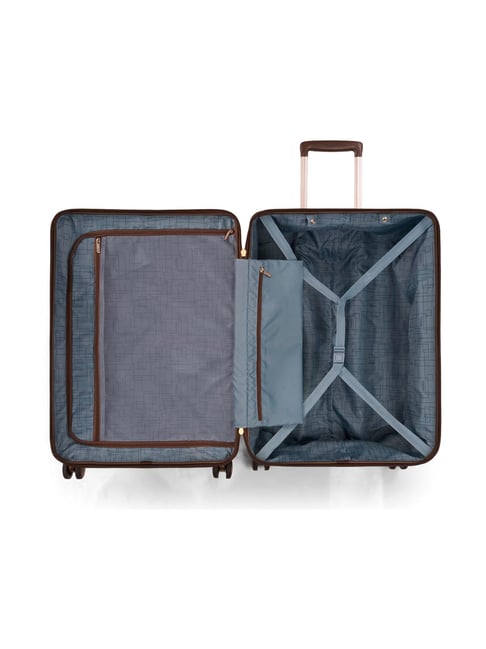空箱 American Tourister Brown Alcoveplus Striped Medium Hard Sided