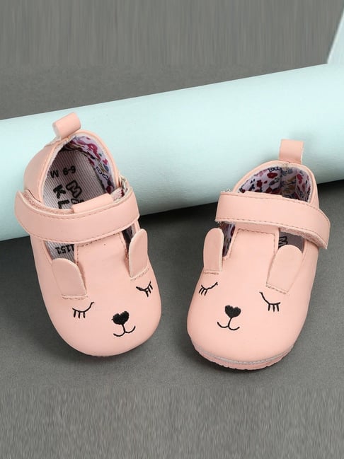 MINIKLUB Girls Baby Pink Party Club Wear Shoe
