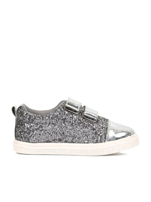 Silver Glitter Converse Glitter Velcro Converse Shoes New Converse