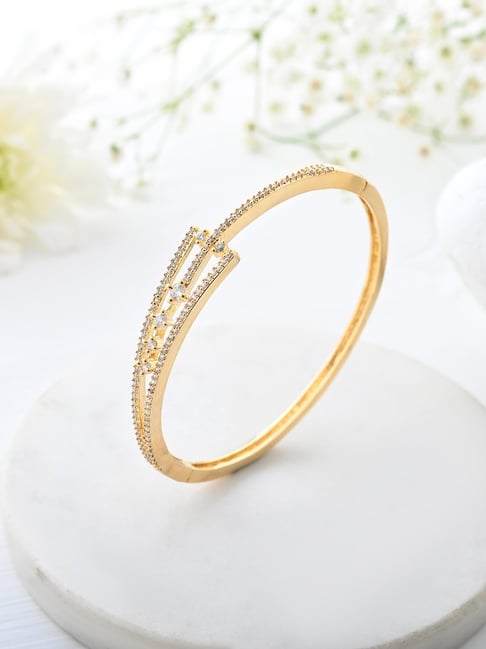Voylla Gold Sparkling Elegance Celestial Vines Gold American