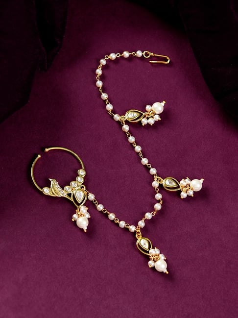 Voylla Gold Panchhi Pakhee Nath