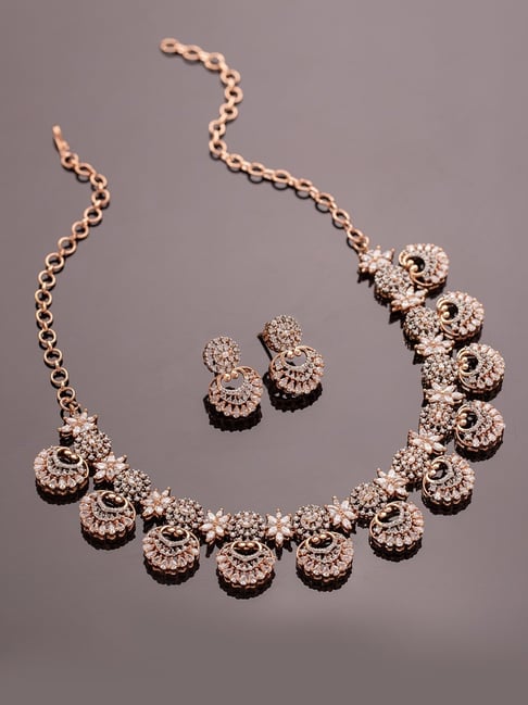 Voylla Rose Gold Sparkling Essentials Moondance American