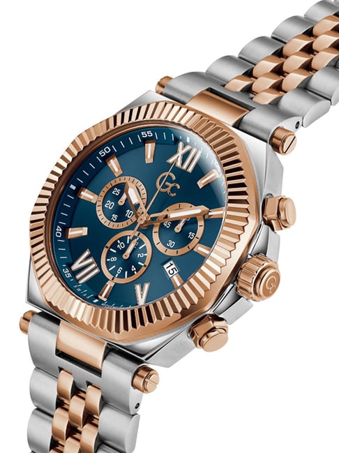 Buy Gc Z66002G7 Atlas Chronograph Analog Watch For Men at Best