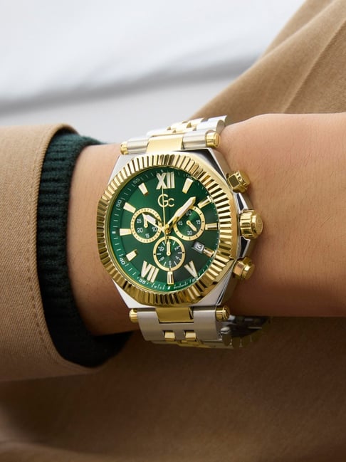 Buy Gc Z66003G9 Atlas Chronograph Analog Watch For Men at Best