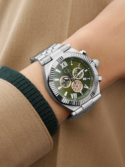 Buy Gc Z66004G9 Atlas Chronograph Analog Watch For Men at Best