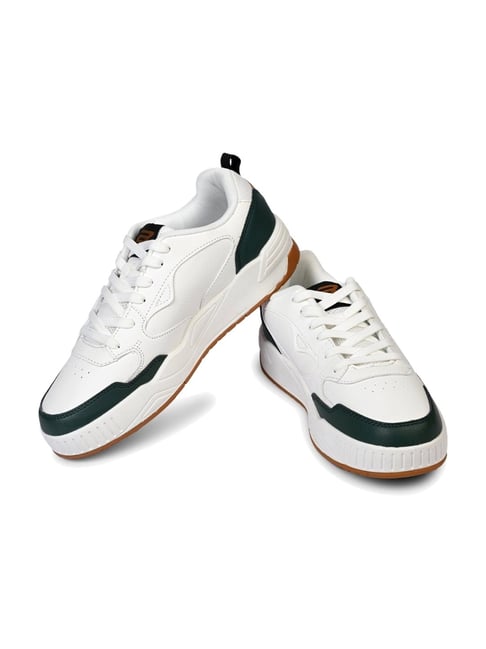 Bond Street Men's White Casual Sneakers