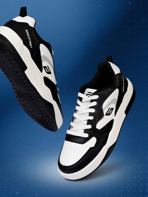 Bond Street Men's Black Casual Sneakers