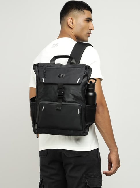 Royal Enfield Black Urban Carrier Backpack