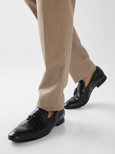 Regal Men's Comfort Black Moccasins-picture-13