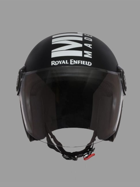 Royal Enfield Black COPTER ISI & DOT Helmet - XL-picture-19