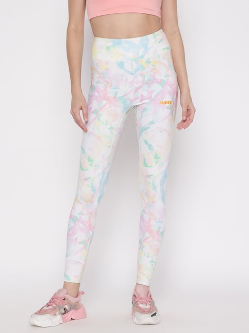 Guess White Printed Legging-picture-43