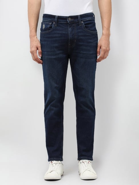 U.S. Polo Assn. Denim Co. Indigo Blue Cotton Comfort Fit Jeans-picture-25