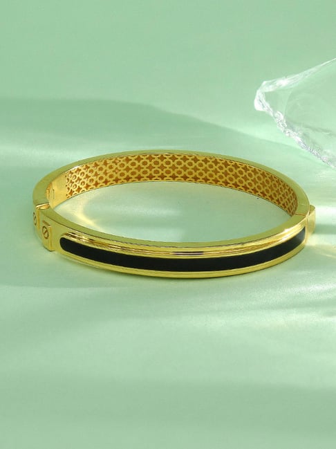 P.N.Gadgil Jewellers 18K Urban Torque Gold Bracelet for Men