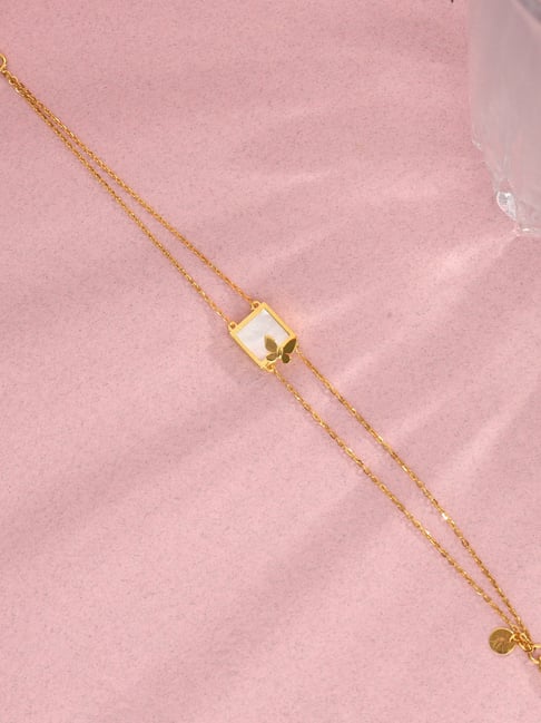 P.N.Gadgil Jewellers 18K Sky Dancer Gold Bracelet for Women-image-28