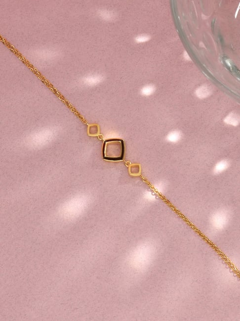 P.N.Gadgil Jewellers 18K Curve & Corner Gold Bracelet for Women-image-26