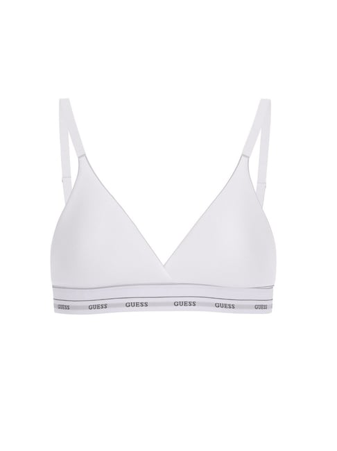 Guess White Soft Bra