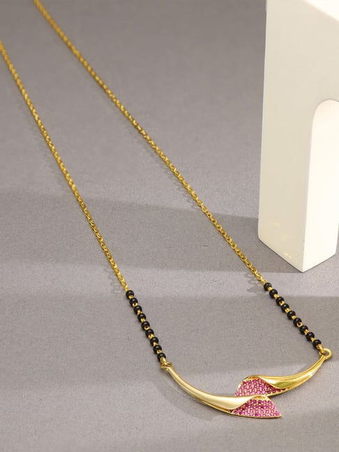 P.N.Gadgil Jewellers 18K Unity Thread Gold Mangalsutra for Women