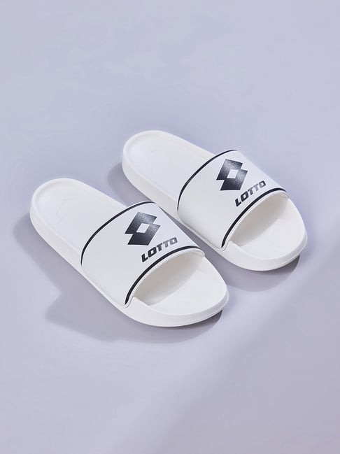 Lotto Men's Midway White Slides