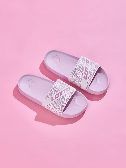 Lotto Women's Midway GFX Purple Slides