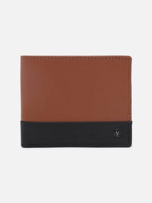 Van Heusen Brown Color Block Wallet