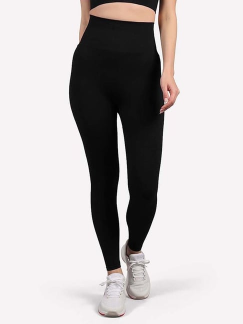 Skechers Black Skinny Fit Sports Tights-picture-11