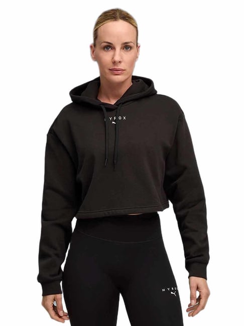 Puma Black Puma X Hyrox Heavyweight Regular Fit Training Hoodie-picture-59