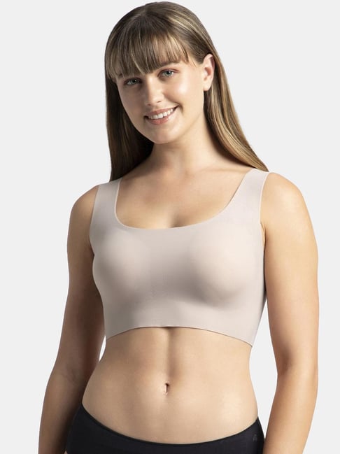 Jockey 1839 Mocha Wirefree Padded Full Coverage Lounge Bra-picture-42